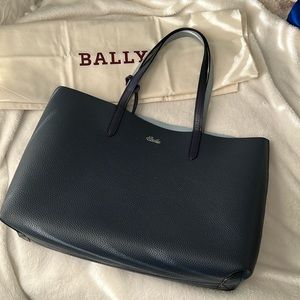 Bally Rory Reversible Leather Tote Bag
